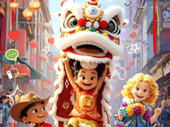 AI奇遇記丨“鬧”新春！ 全球“地標搭子”閃耀“中國紅”