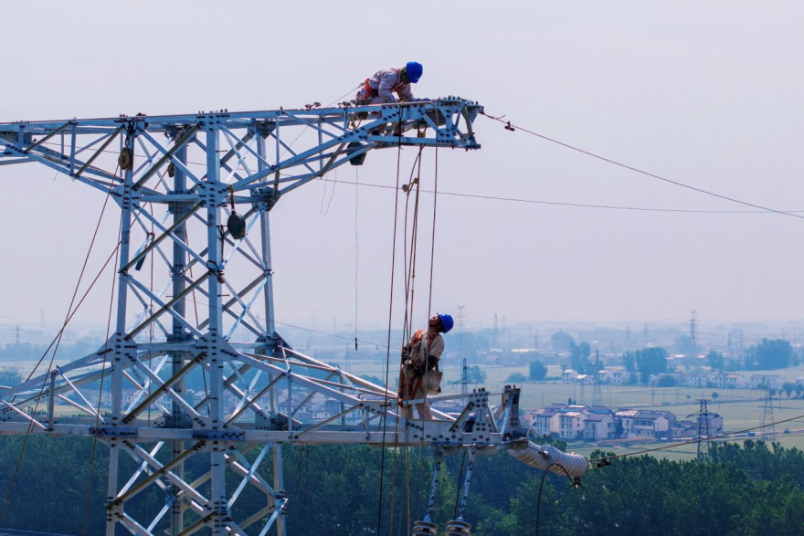 State Grid Huai’an Power Supply Company Supports Relocation of the “Power Artery” for the Huaihe River Sea-entry Channel_fororder_圖片14