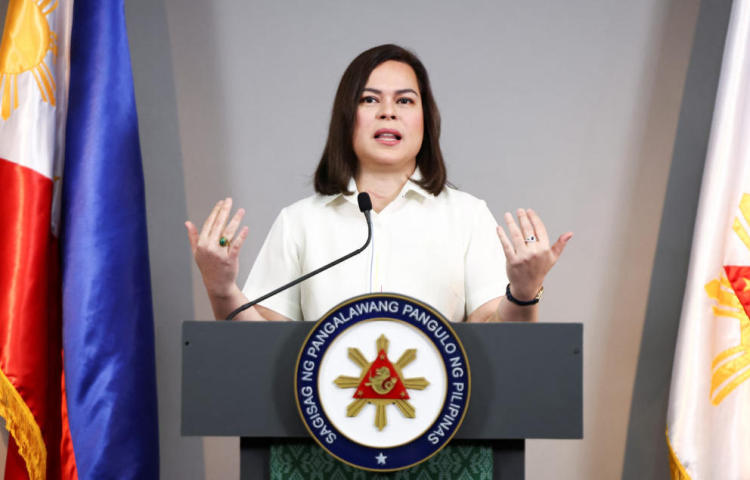 菲律賓眾議院確認針對副總統莎拉·杜特爾特的彈劾指控合憲