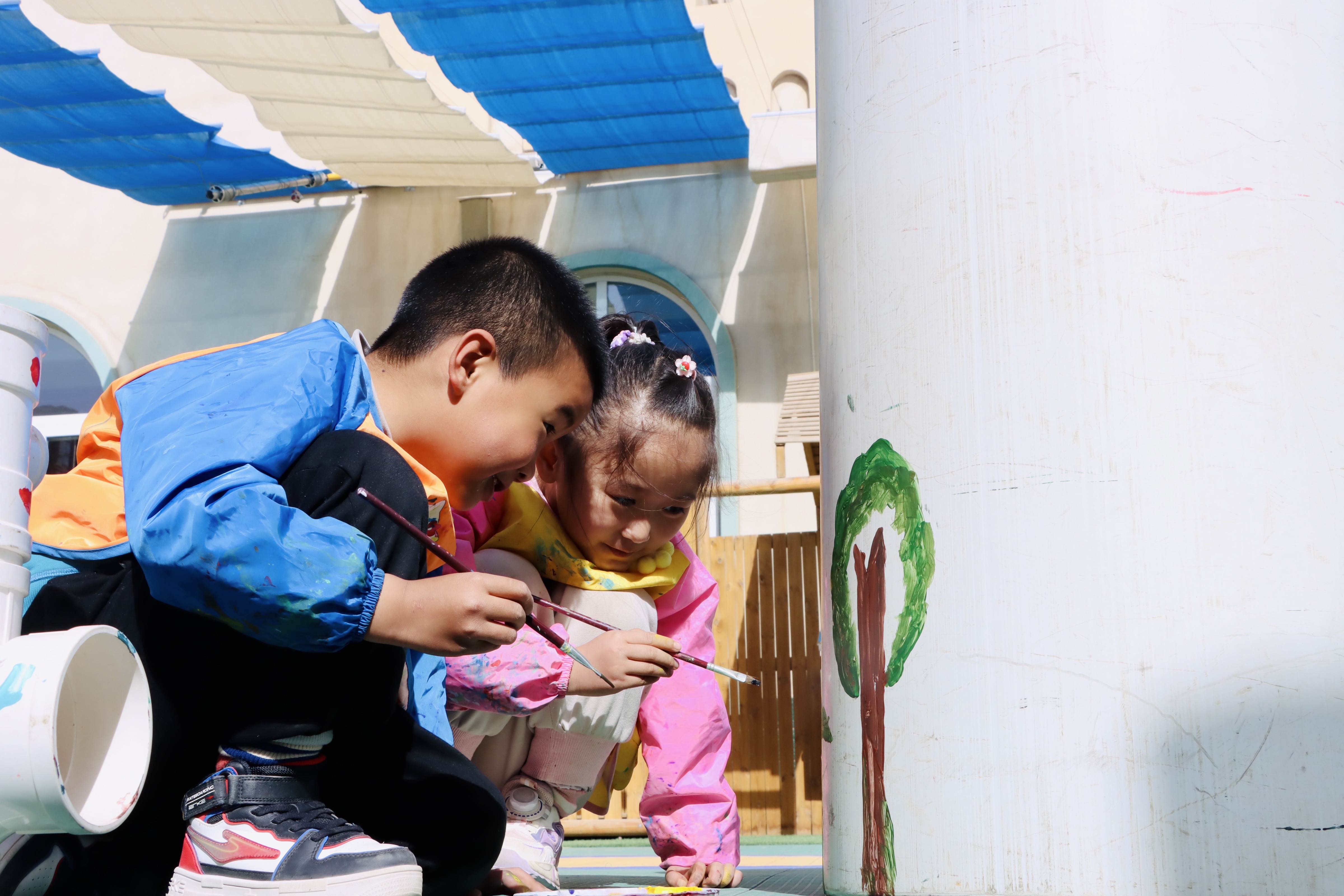 甘州：多彩戶外活動點亮幼兒成長之光_fororder_甘州區第五幼兒園戶外活動