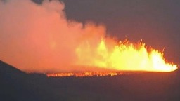 冰島雷克雅內斯半島再次發生火山噴發