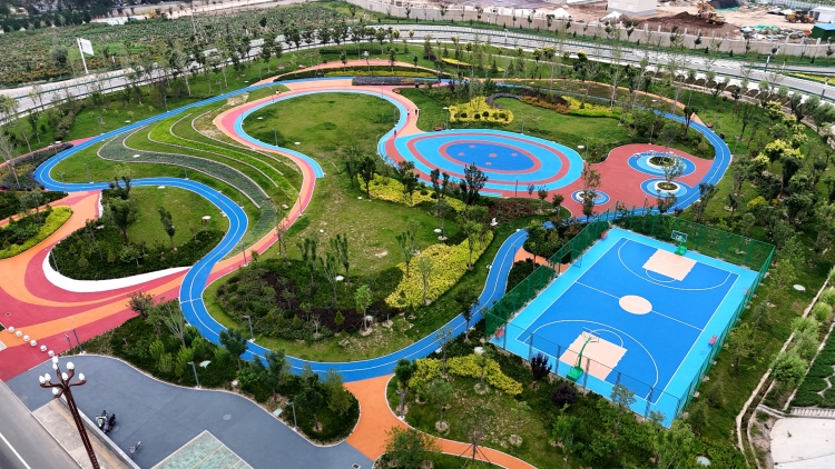 天水清水：西城區體育公園上新 生態運動賦能全民健康_fororder_DJI_20250715104338_0498_D_副本