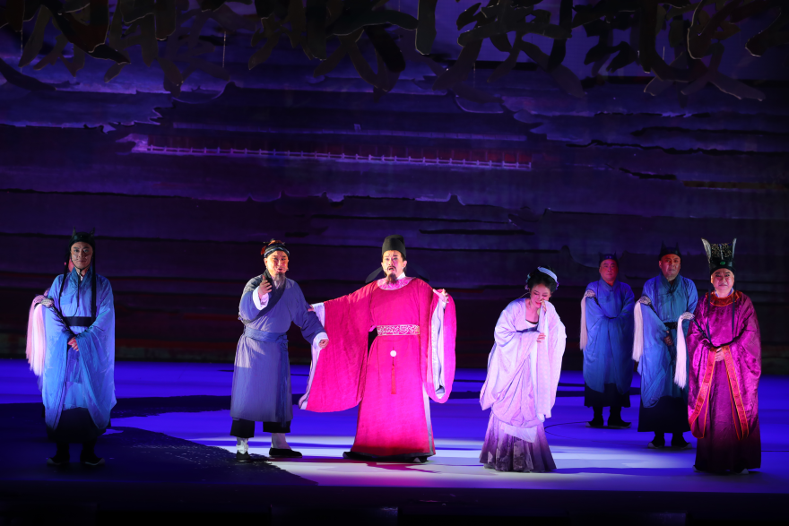 Comédie musicale originale de style Qin « Bai Juyi à Weinan » présentée dans la ville natale des Trois Sages_fororder_圖片2