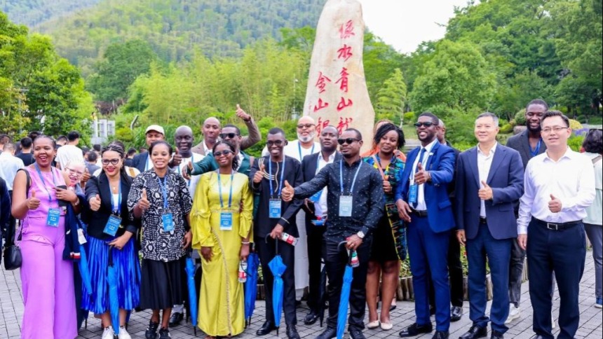 非洲友人浙江感悟“綠水青山就是金山銀山”