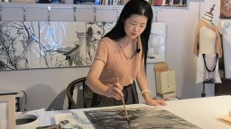 住在畫裏的光陰——畫家李冰花與她的黔陽古城