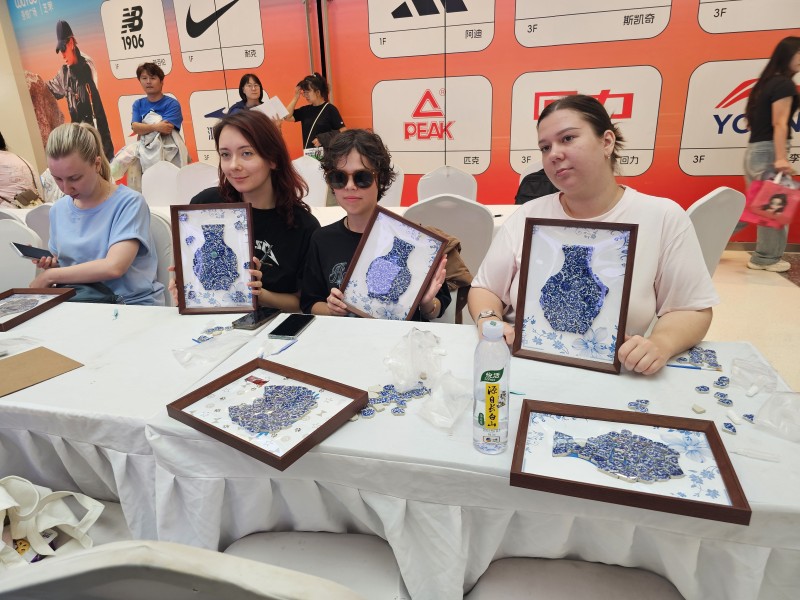 자기의 정취, 국내외 청년이 함께 그리는 청화의 꿈...옌타이 즈푸구 문화행사, 새로운 국내외 교류의 다리 놓다_fororder_圖片 2