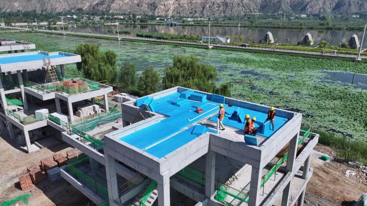 【項目建設進行時】品質度假新地標！永靖縣太極島文旅度假小鎮項目加速推進