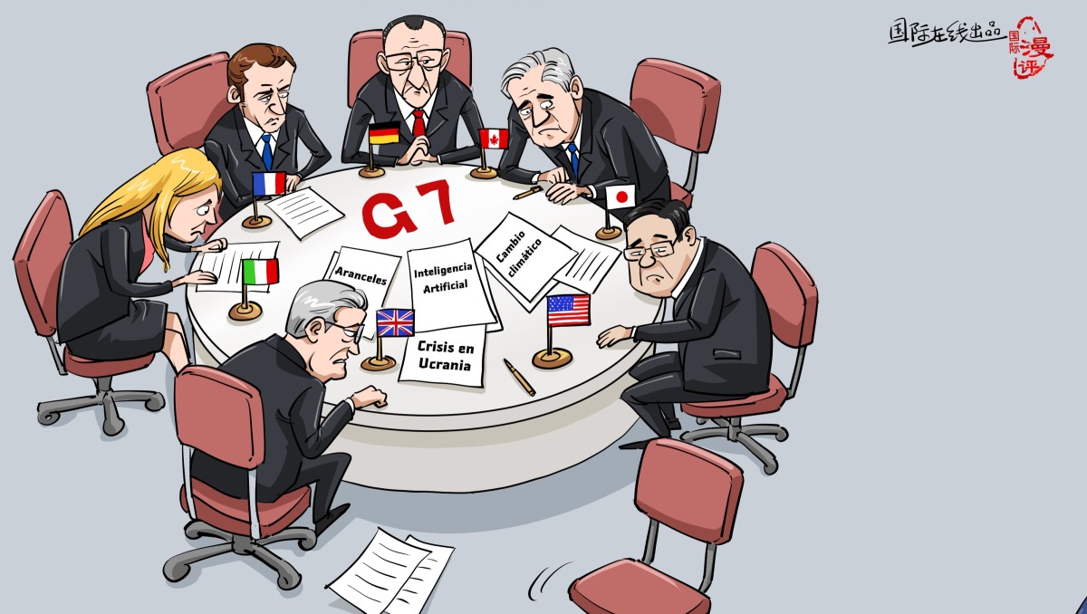 【Caricatura editorial】Sería mejor salir antes