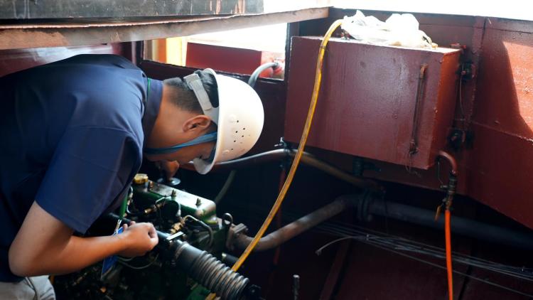 2025年甘肅省船員技能大賽在臨夏永靖舉行