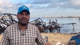 視頻丨以軍禁海令下 加沙漁民生計艱難