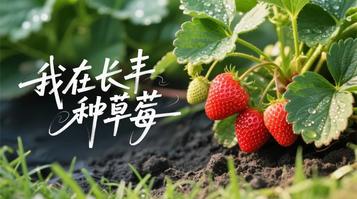 鮮味中國 四季農香 | 我在長豐種草莓_fororder_草莓11