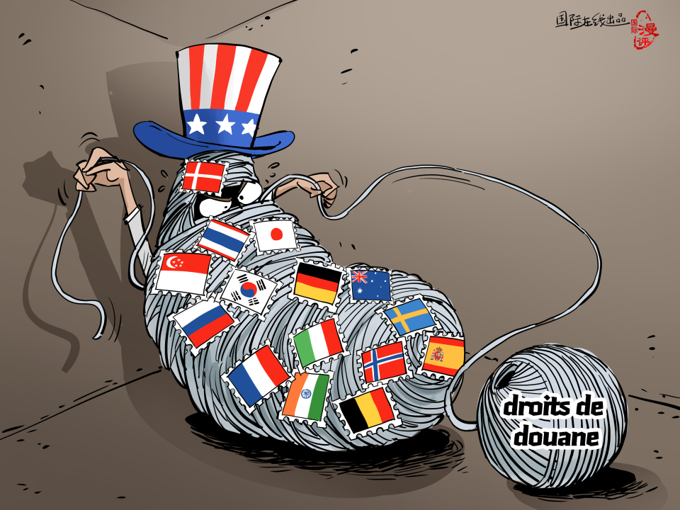【Actualité en caricatures】Se tirer une balle dans le pied_fororder_法語
