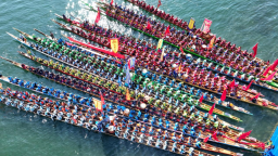 “龍騰瀟湘”中國傳統龍舟賽在湖南麻陽開賽