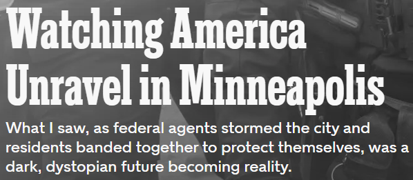 全球媒體聚焦 | 外媒：“美國在明尼阿波利斯分崩離析”_fororder_1