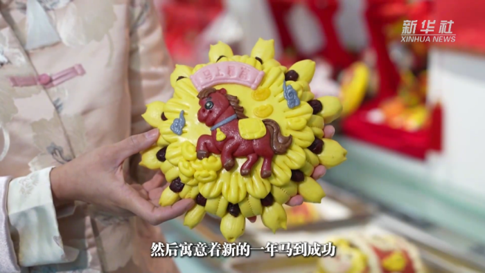 蒸花饃，“蒸”出新年“好福氣”