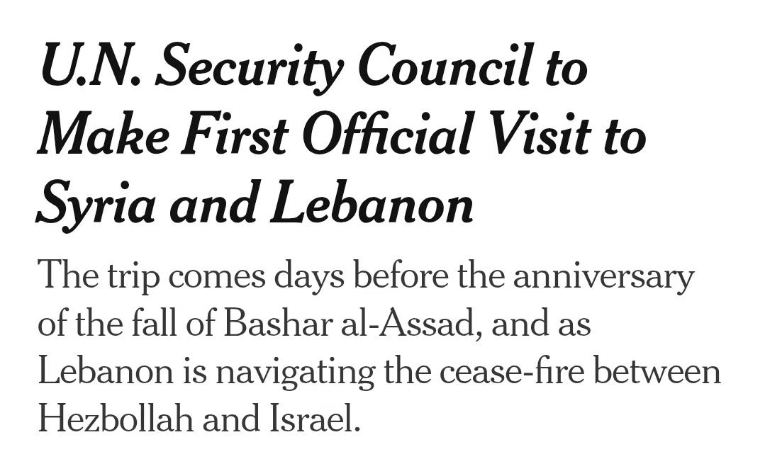 閃評 | 首次正式訪問敘利亞和黎巴嫩 安理會代表團有何目的？