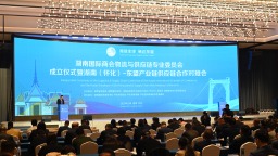 湖南國際商會物流與供應鏈專業委員會成立儀式在湖南懷化舉辦