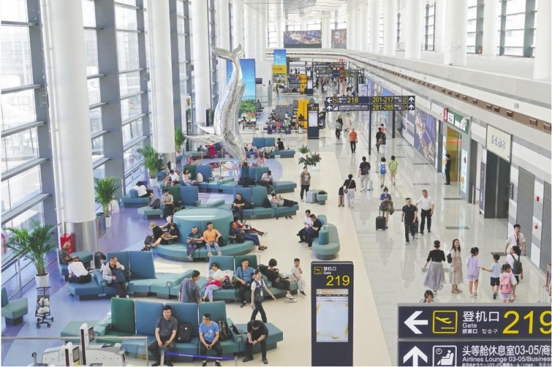 옌타이 공항 여객 수송량 대폭 증가...개방적인 자세로 '국제 인기' 받아들여_fororder_圖片 1
