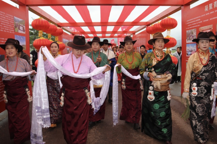 2025甘南州草原集體婚禮在桑科草原圓滿舉行 50對新人共譜幸福篇章_fororder_2