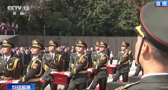 英雄安息！第十二批在韓志願軍烈士遺骸安葬儀式全紀實