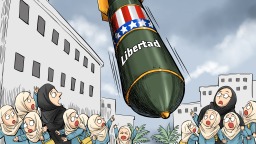 【Caricatura editorial】¿Esta es la libertad que les traes?