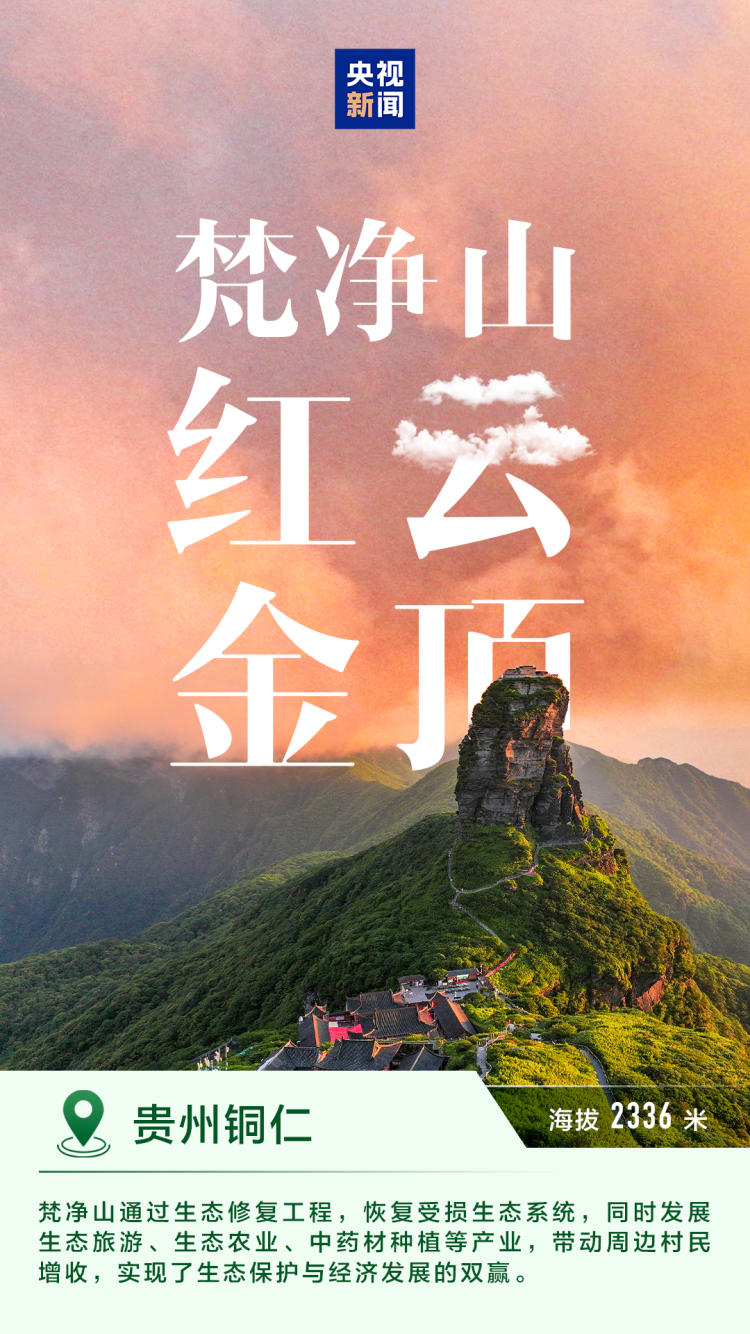 明艷動人 一組海報感受中國的“綠水青山”