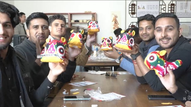 Cross-Cultural Dialogue: International Students Bring Intangible Heritage of “Cloth Tigers” to Life_fororder_微信截圖_20250528145915(1)