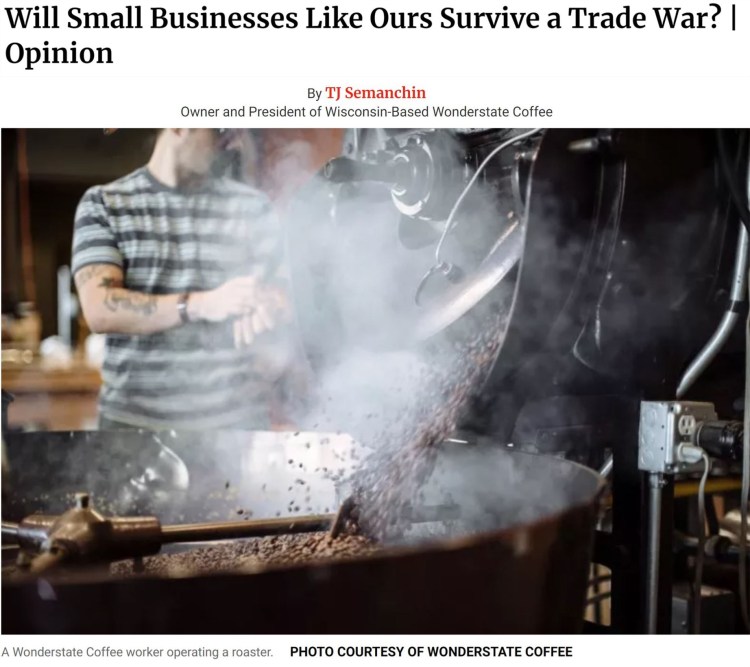 全球媒體聚焦丨“我們這樣的小企業能在貿易戰中活下來嗎？”