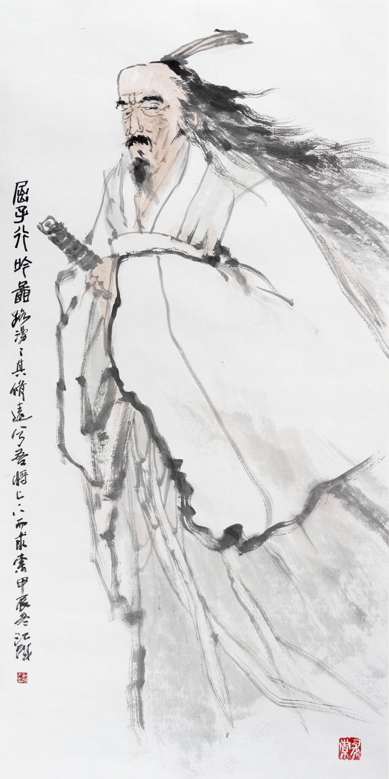 Exhibition of Chu Culture-Themed Art Creations Opens in Beijing, Creating a Window for China-Foreign Cultural Exchange_fororder_圖片11