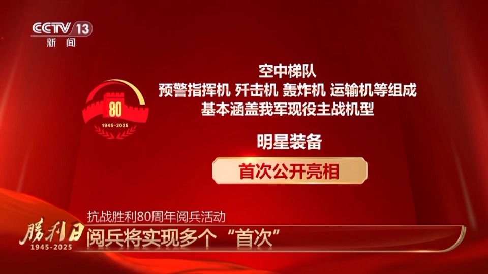 期待值拉滿！新型裝備亮相 九三閱兵將實現多個“首次”