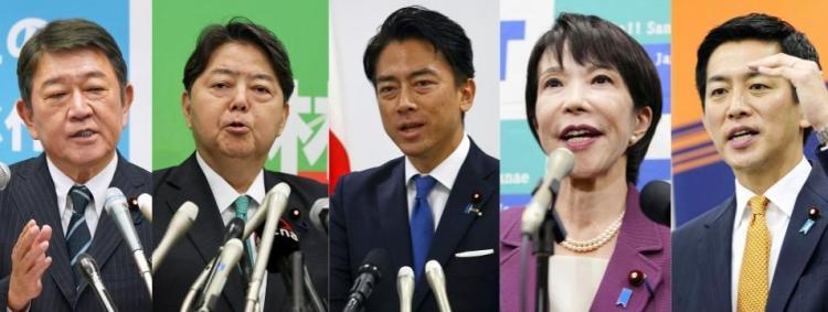 下一任日本首相將從他們中産生