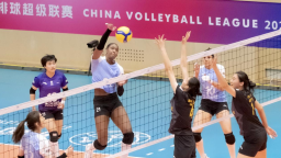 天津渤海銀行女排主場逆轉河南 三連勝收官常規賽半程