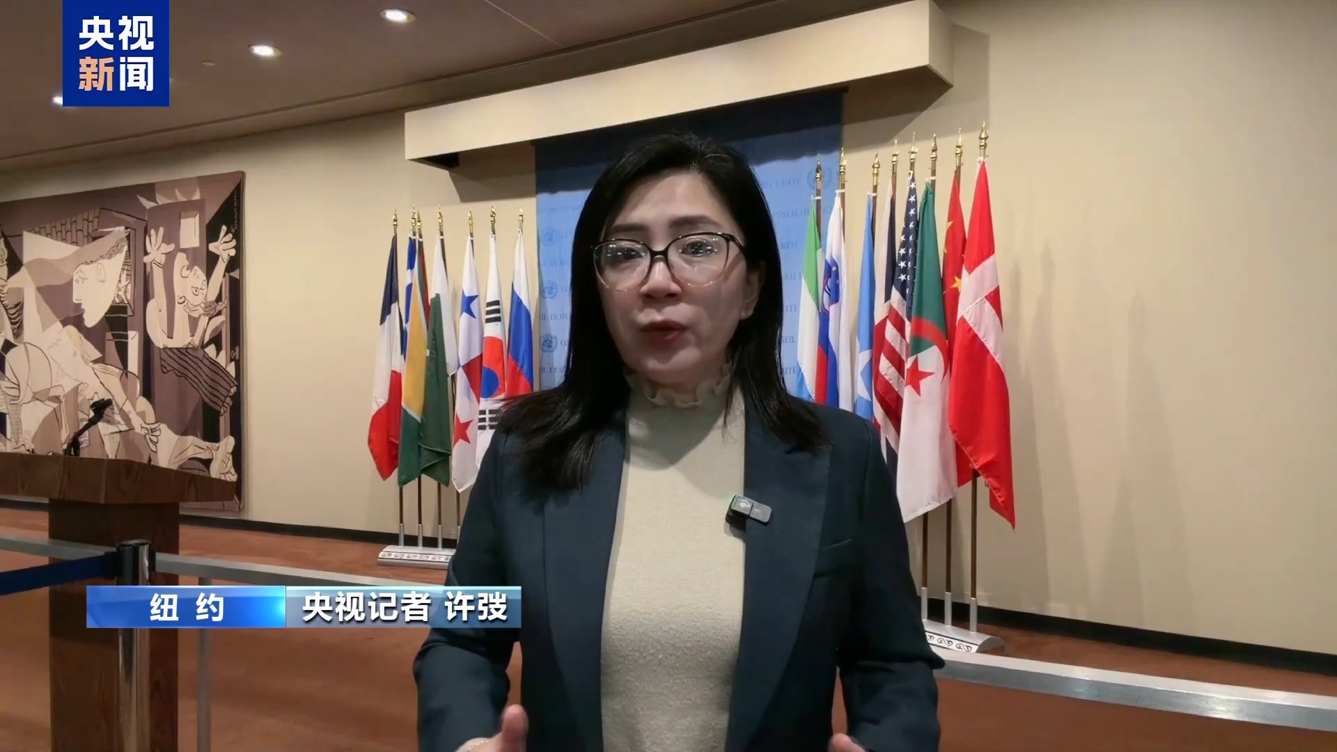 總臺記者觀察丨安理會涉加沙決議草案表決在即 多方博弈進入深水區