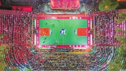 2025全國“村BA”南部賽區揭幕戰在湖南辰溪縣打響
