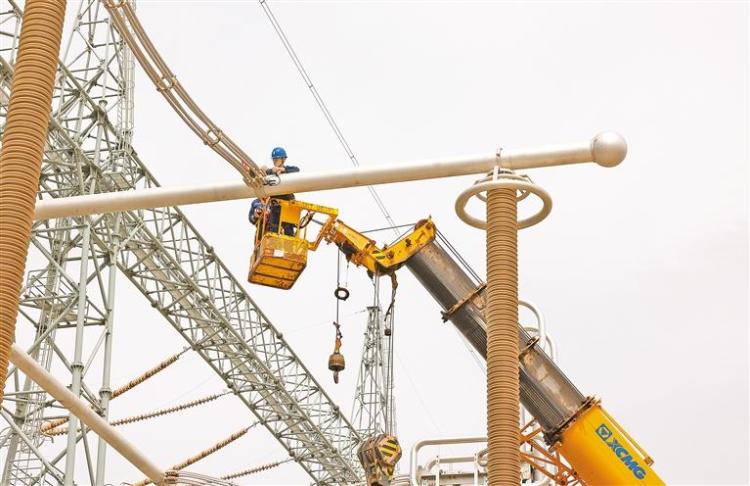 “寧電入湘”工程建設衝刺攻堅