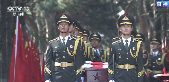 英雄安息！第十二批在韓志願軍烈士遺骸安葬儀式全紀實