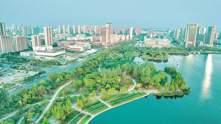 濕地公園美如畫_fororder_亳州濕地