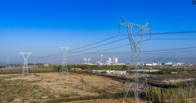 The First Phase of the 750 kV Transmission Project for the Zhangye Power Plant Expansion in Gansu Goes into Operation_fororder_圖片6