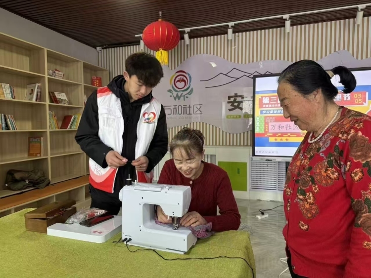 聚焦社區“主陣地” 將“五心”志願服務送到居民身邊_fororder_康新街道-安好公益日便民集市活動