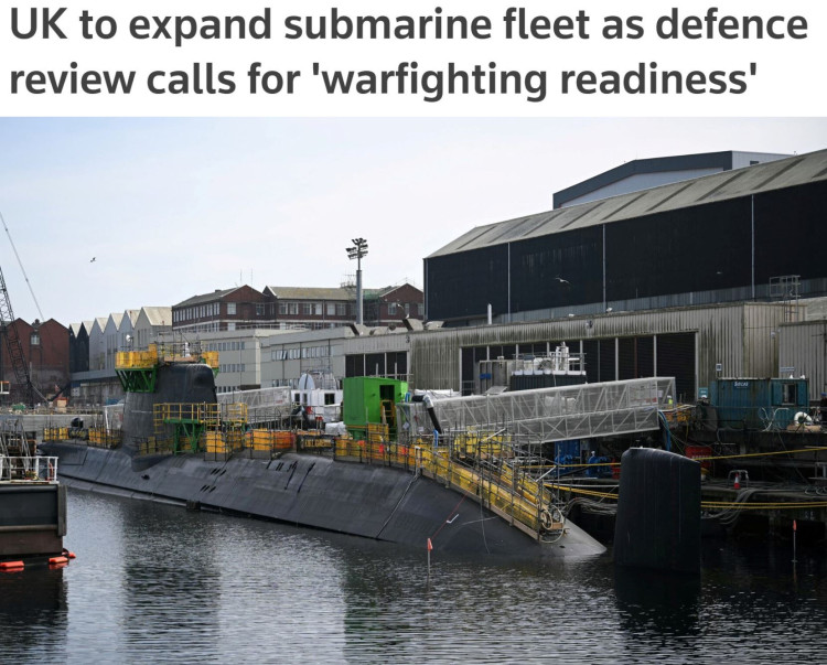 英國為何大幅擴建核潛艇艦隊？