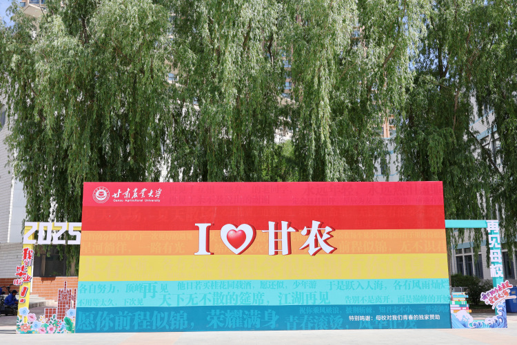 甘肅農業大學以“思政+”畢業教育厚植學生家國情懷_fororder_4