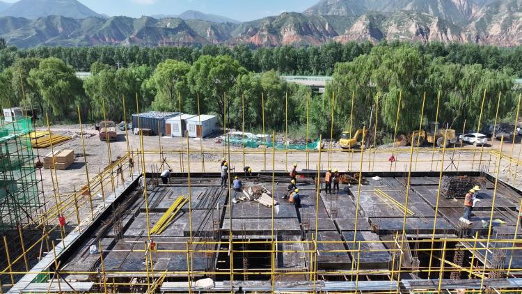 【項目建設進行時】品質度假新地標！永靖縣太極島文旅度假小鎮項目加速推進