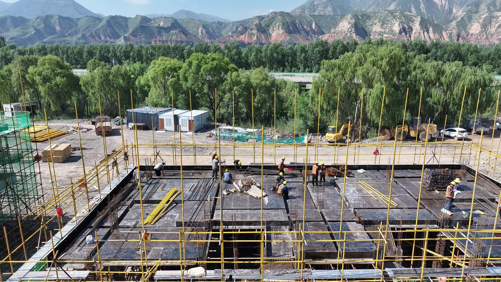 【項目建設進行時】品質度假新地標！永靖縣太極島文旅度假小鎮項目加速推進