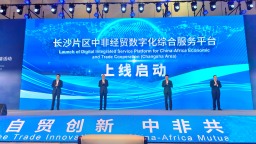中國（湖南）自由貿易試驗區對非合作創新成果發佈暨投資貿易對接活動舉行