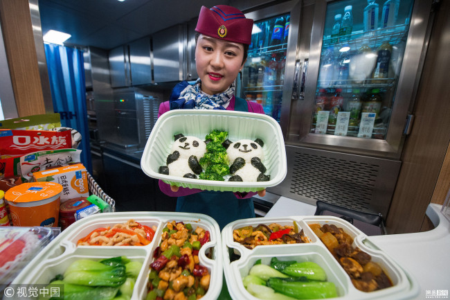 Découvrez les plats délicieux offerts sur la ligne à grande vitesse Xi'an-Chengdu