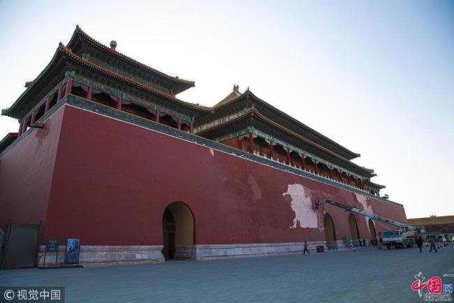 Beijing: des parties d’un mur de la Cité interdite se détachent à cause de vents violents