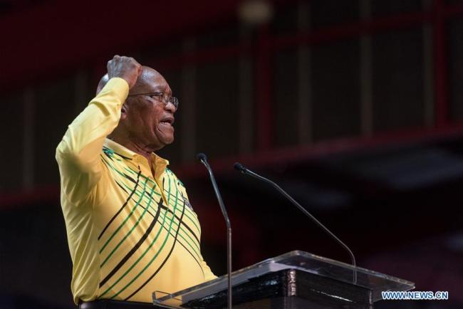 Le président sud-africain Zuma démissionne face aux pressions de l'ANC