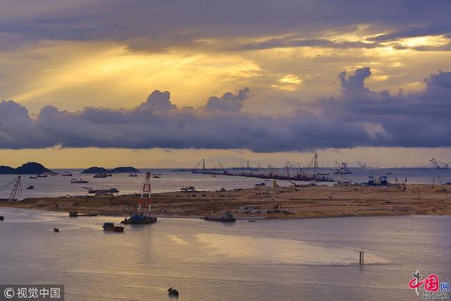 Rétrospective : la construction du pont Hong Kong-Zhuhai-Macao en images