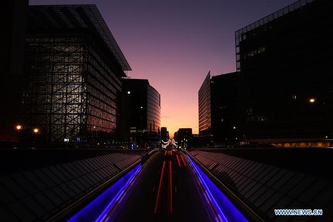 Vue de la ville de Bruxelles, en Belgique, le 17 septembre 2019. (Xinhua/Zheng Huansong)