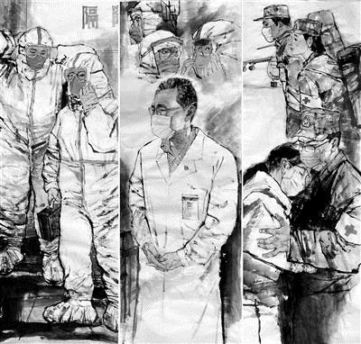 1740余件作品為“戰疫”鼓勁 1740余件作品為“戰疫”鼓勁